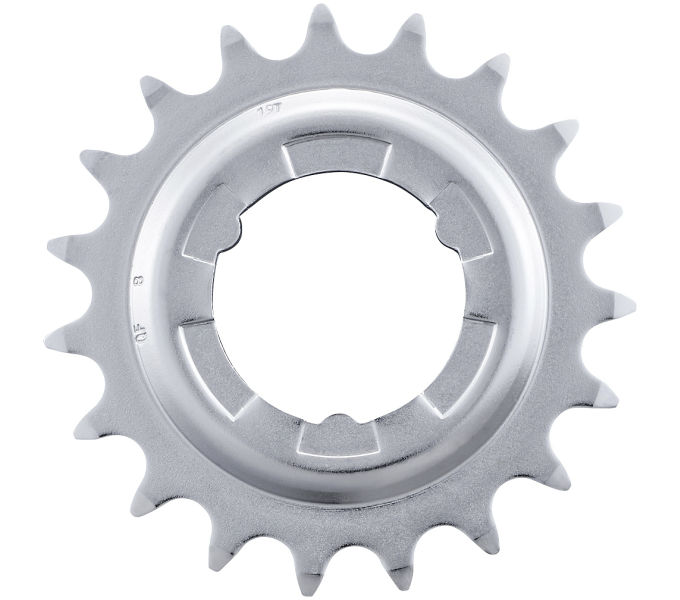 Shimano Ritzel NEXUS 19Z silber