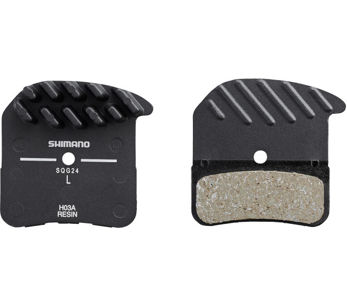 Shimano Scheibenbremsbelag H03A-RF Resin Aluträger