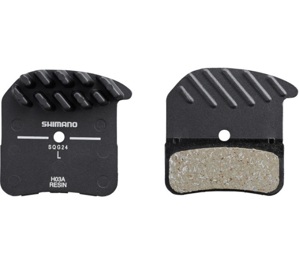 Shimano Scheibenbremsbelag H03A-RF Resin Aluträger