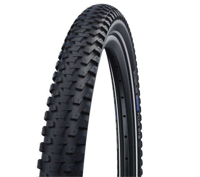 Schwalbe MARATHON PLUS MTB ADDIX Performance Line 54-622 Schwarz-Reflex