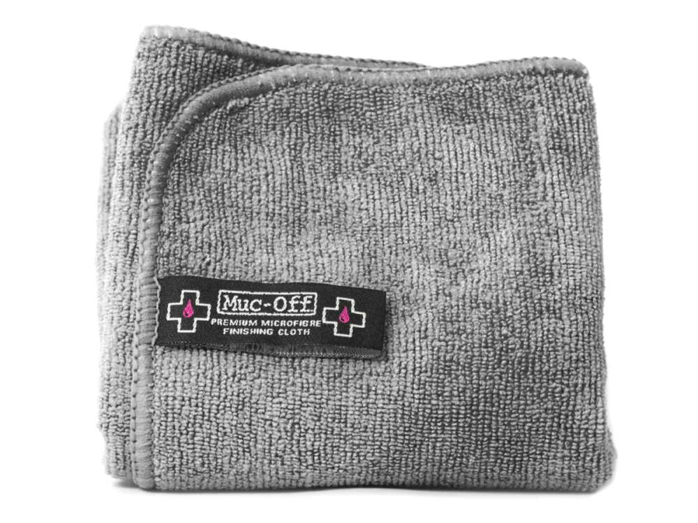 Muc Off Premium Microfibre Polishing Cloth (6), grey