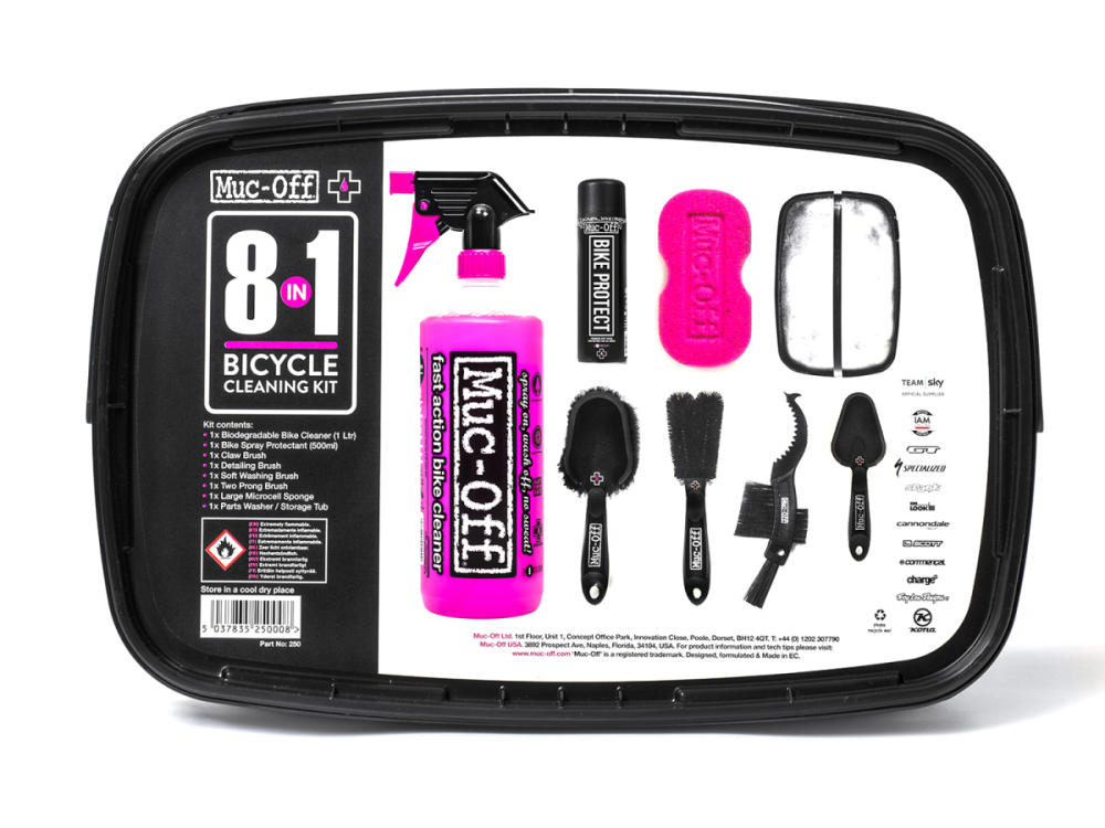 Muc Off Pit Kit (8-In-One) (6), black