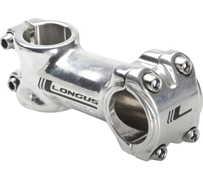 Longus Vorbau Mtb/road Os, Sil, 90 Mm *** 1 1/8'' / 31,8 Mm / 7°