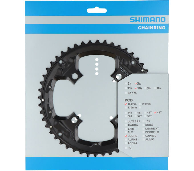 Shimano Kettenblatt DEORE FC-T6010 48 Zähne