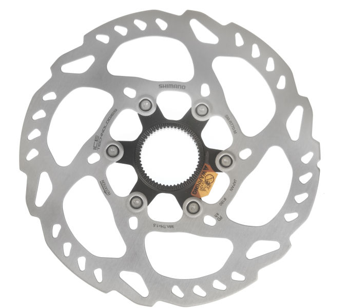 Shimano Bremsscheibe SM-RT70 180mm CL Verschlussring mit Außenverzahnung